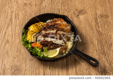 Jamaican food Jerk chicken Jamaican food Jerk chicken 68882068