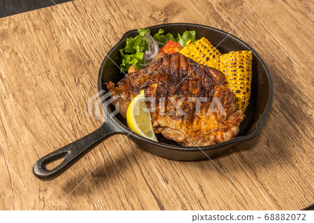 Jamaican food Jerk chicken 68882072