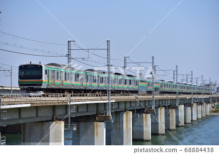 東海道本線茅崎平塚JR東日本E231系列1000系列K-04組織(國府) 東海道本線茅崎平塚JR東日本E231系列1000系列K-04組織(國府) 68884438