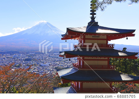 五層和富士山 五層和富士山 68885705