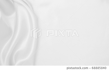 Smooth elegant white silk or satin luxury cloth Smooth elegant white silk or satin luxury cloth 68885840