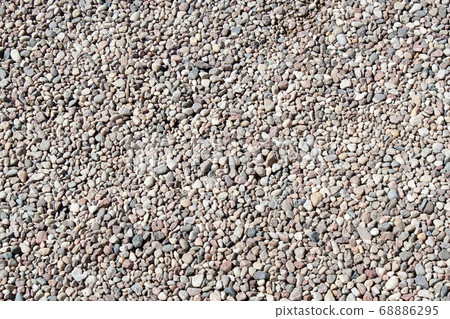 Gravel texture, small stones, pebbles closeup Gravel texture, small stones, pebbles closeup 68886295