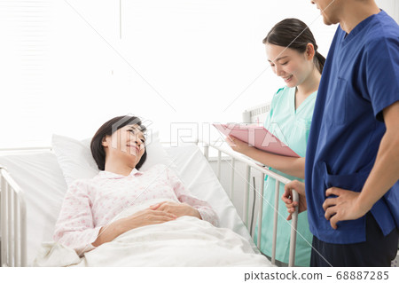 Middle-aged women to be hospitalized 68887285