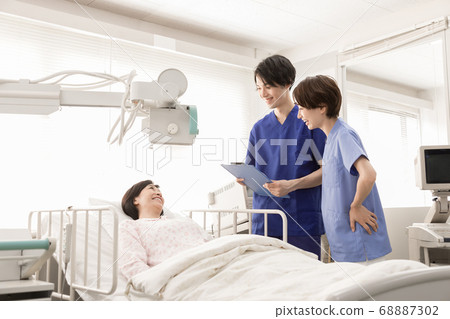 Middle-aged women to be hospitalized 68887302