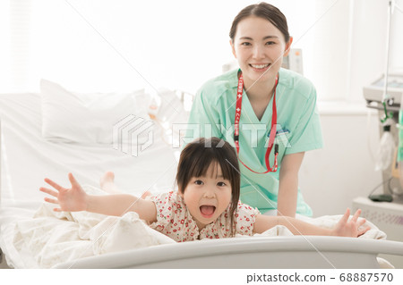 Girls admitted to the hospital Girls admitted to the hospital 68887570