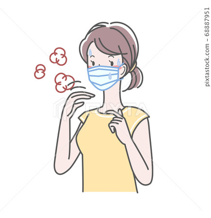 在夏天的面具弄濕的女人 在夏天的面具弄濕的女人 68887951