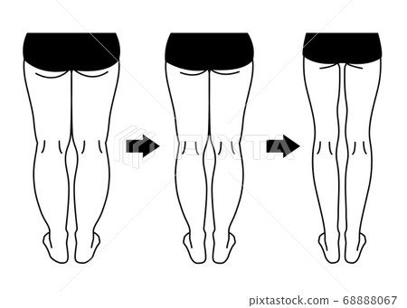 節食進度雙腿瘦（後）單色 68888067