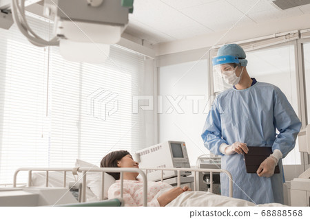 對抗新型冠狀病毒的醫學領域 68888568