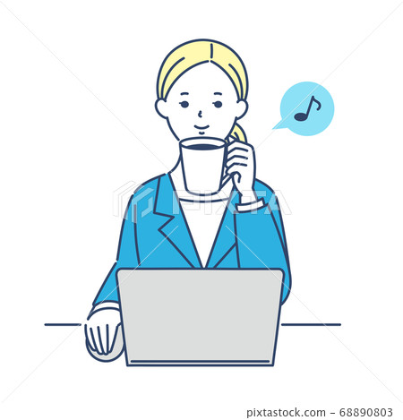 用個人電腦賺錢/賺錢的女人 68890803