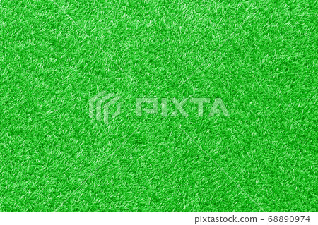 Green artificial grass texture background 68890974