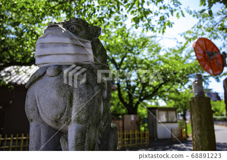 戴著口罩的守護狗,目黑不動生,Takisenji 戴著口罩的守護狗,目黑不動生,Takisenji 68891223