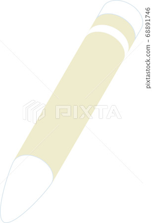 Crayon on white Crayon on white 68891746