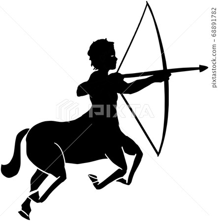 十二星座射手座的插圖 68891782