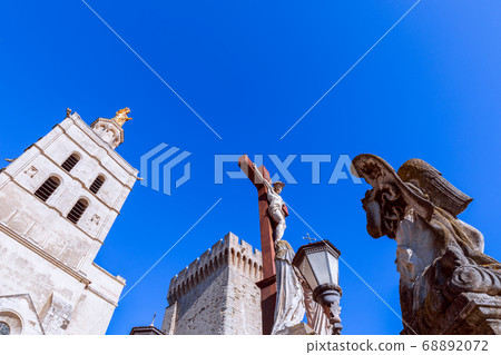 Crucifixion of Jesus in the square in front of the Cathedral of Our Lady of Doms Crucifixion of Jesus in the square in front of the Cathedral of Our Lady of Doms 68892072