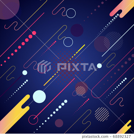 Dynamic Geometry Patterns Abstract dynamic geometric elements pattern design - Stock Illustration ...