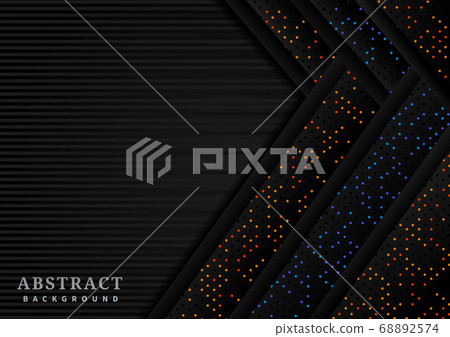 Abstract overlap layer with geometric line shapes-插圖素材 [68892574] - PIXTA圖庫