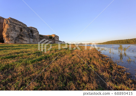 view from ruins of Carsium old city, Harsova, view from ruins of Carsium old city, Harsova, 68893415