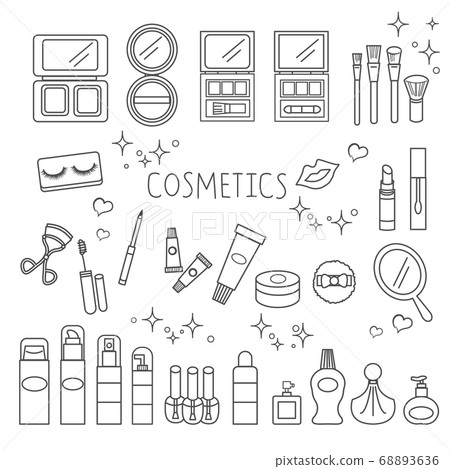 Cosmetic set white 68893636