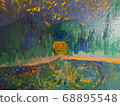 Mountain with star 68895548