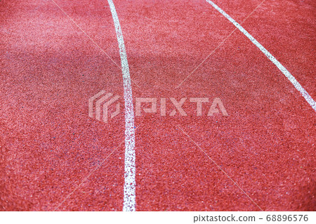 Background of red treadmill, stadium Background of red treadmill, stadium 68896576