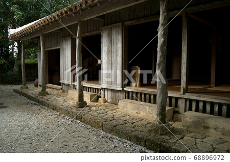 Scenery of native Okinawan village Scenery of native Okinawan village 68896972