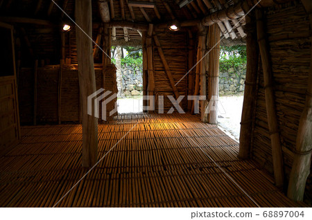 Scenery of native Okinawan village Scenery of native Okinawan village 68897004