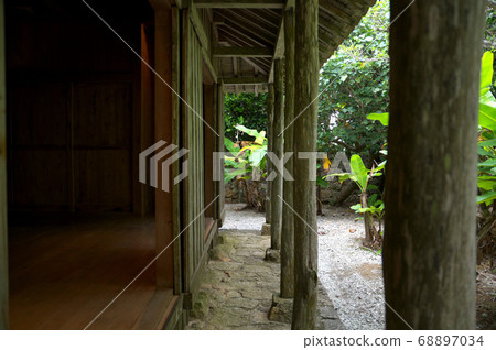 Scenery of native Okinawan village Scenery of native Okinawan village 68897034
