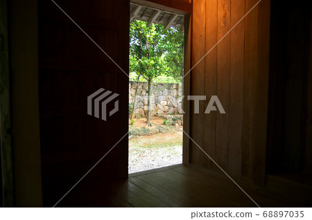 Scenery of native Okinawan village Scenery of native Okinawan village 68897035