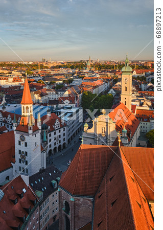Aerial view of Munich 68897213