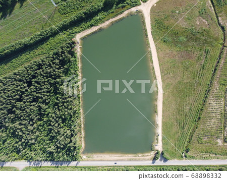A body of water,view aerial A body of water,view aerial 68898332