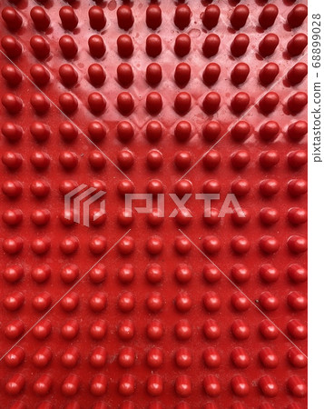 Texture,of red plastic with pimples close up, abstract background Texture,of red plastic with pimples close up, abstract background 68899028