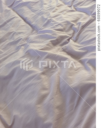 Background Of Crumpled Dense Fabric 68899072