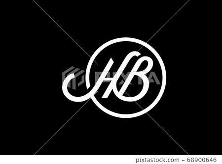 H B Initial Letter Logo design, Graphic Alphabet Symbol for Corporate Business Identity 68900646