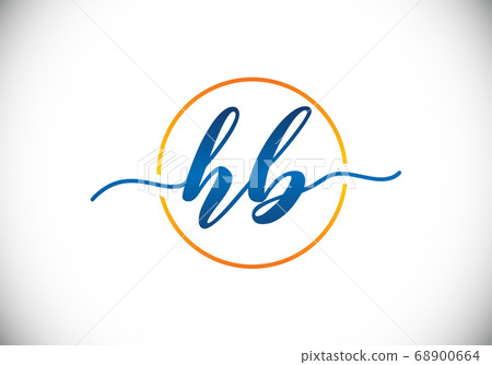 H B Initial Letter Logo design, Graphic Alphabet Symbol for Corporate Business Identity 68900664