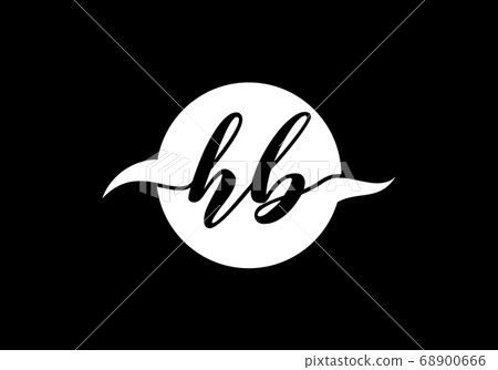 H B Initial Letter Logo design, Graphic Alphabet Symbol for Corporate Business Identity 68900666