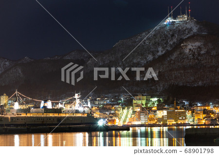 Mt. Hakodate, Hachimanzaka, Mashumaru, tourist attractions in Hakodate after sunset, Wakamatsucho, Hakodate Mt. Hakodate, Hachimanzaka, Mashumaru, tourist attractions in Hakodate after sunset, Wakamatsucho, Hakodate 68901798