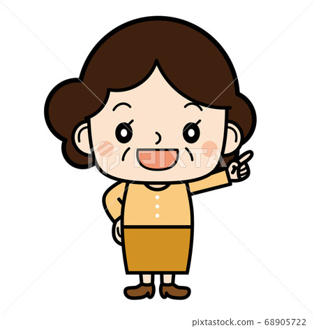 Aunt _ pointing 68905722