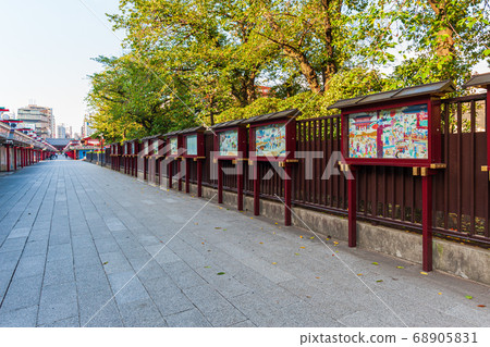 在東京，淺草，台東區，淺草淺草寺四處走走 68905831
