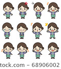 Aunt _ pose pattern 68906002