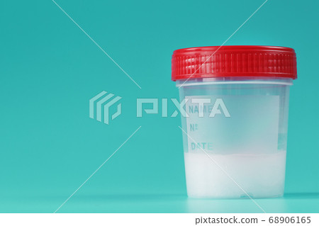 A container for biomaterials with sperm analysis A container for biomaterials with sperm analysis 68906165