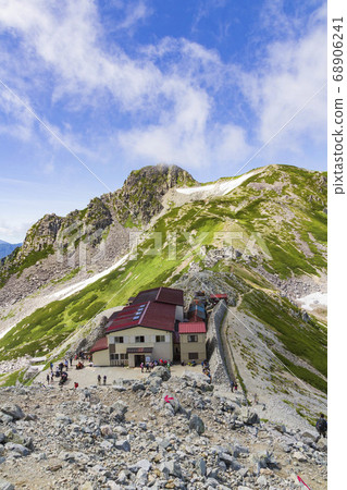 [Northern Alps/Tateyama] Ichinokoshi and Ryuoudake seen from the trail 68906241