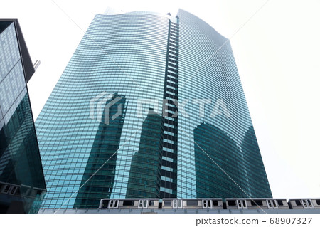 High-rise building and Yurikamo High-rise building and Yurikamo 68907327