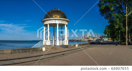 Alcove on Berdyansk embankment, Ukraine 68907655