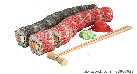 showcase product presentation rolls set 3d render showcase product presentation rolls set 3d render 68908028