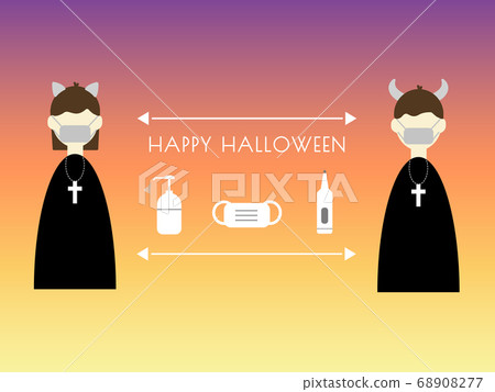 Halloween_男性和女性偽裝和電暈預防措施（日出）01 68908277