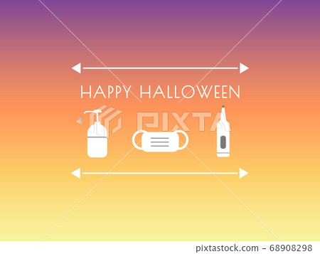 萬聖節顏色_預防電暈感染的措施_簡單(日出) 萬聖節顏色_預防電暈感染的措施_簡單(日出) 68908298