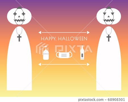 萬聖節_電暈感染的預防措施_傑克·金燈籠(日出)02 萬聖節_電暈感染的預防措施_傑克·金燈籠(日出)02 68908301