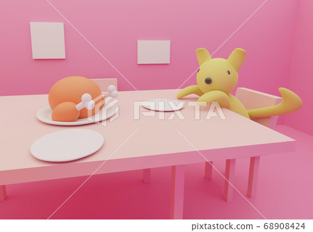 Hungry dog looks at meat, dog steals food, dog Hungry dog looks at meat, dog steals food, dog 68908424