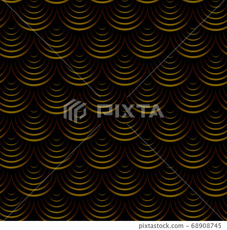 Seamless luxury texture of fish scales 68908745
