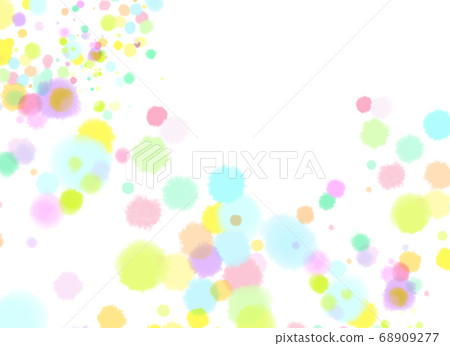 Watercolor texture iridescent 68909277